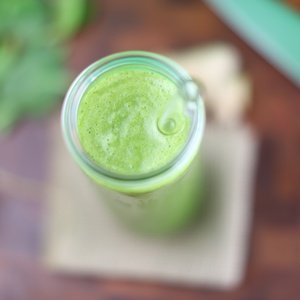 Green smoothie named Minx